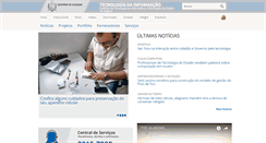 Desktop Screenshot of itec.al.gov.br