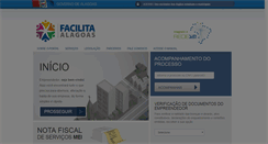 Desktop Screenshot of facilita.al.gov.br