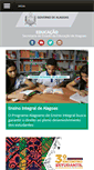 Mobile Screenshot of educacao.al.gov.br