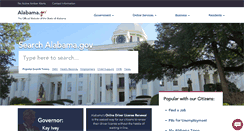 Desktop Screenshot of al.gov
