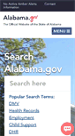 Mobile Screenshot of al.gov