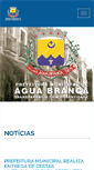 Mobile Screenshot of aguabranca.al.gov.br
