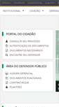 Mobile Screenshot of defensoria.al.gov.br
