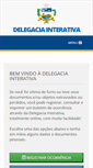 Mobile Screenshot of delegaciainterativa.al.gov.br