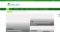 Desktop Screenshot of bocadamata.al.gov.br