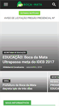 Mobile Screenshot of bocadamata.al.gov.br