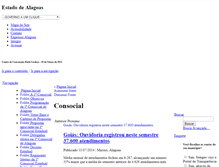 Tablet Screenshot of consocial.al.gov.br