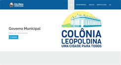 Desktop Screenshot of colonialeopoldina.al.gov.br