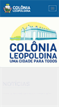 Mobile Screenshot of colonialeopoldina.al.gov.br