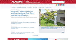 Desktop Screenshot of 43gdfaz.sefaz.al.gov.br