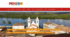 Desktop Screenshot of penedo.al.gov.br